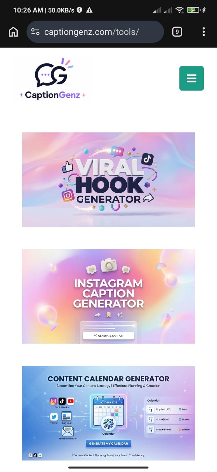 Caption Genz gallery image