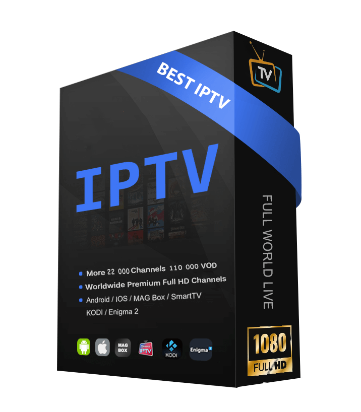 DE IPTV - Main product screenshot demonstrating key features and user interface