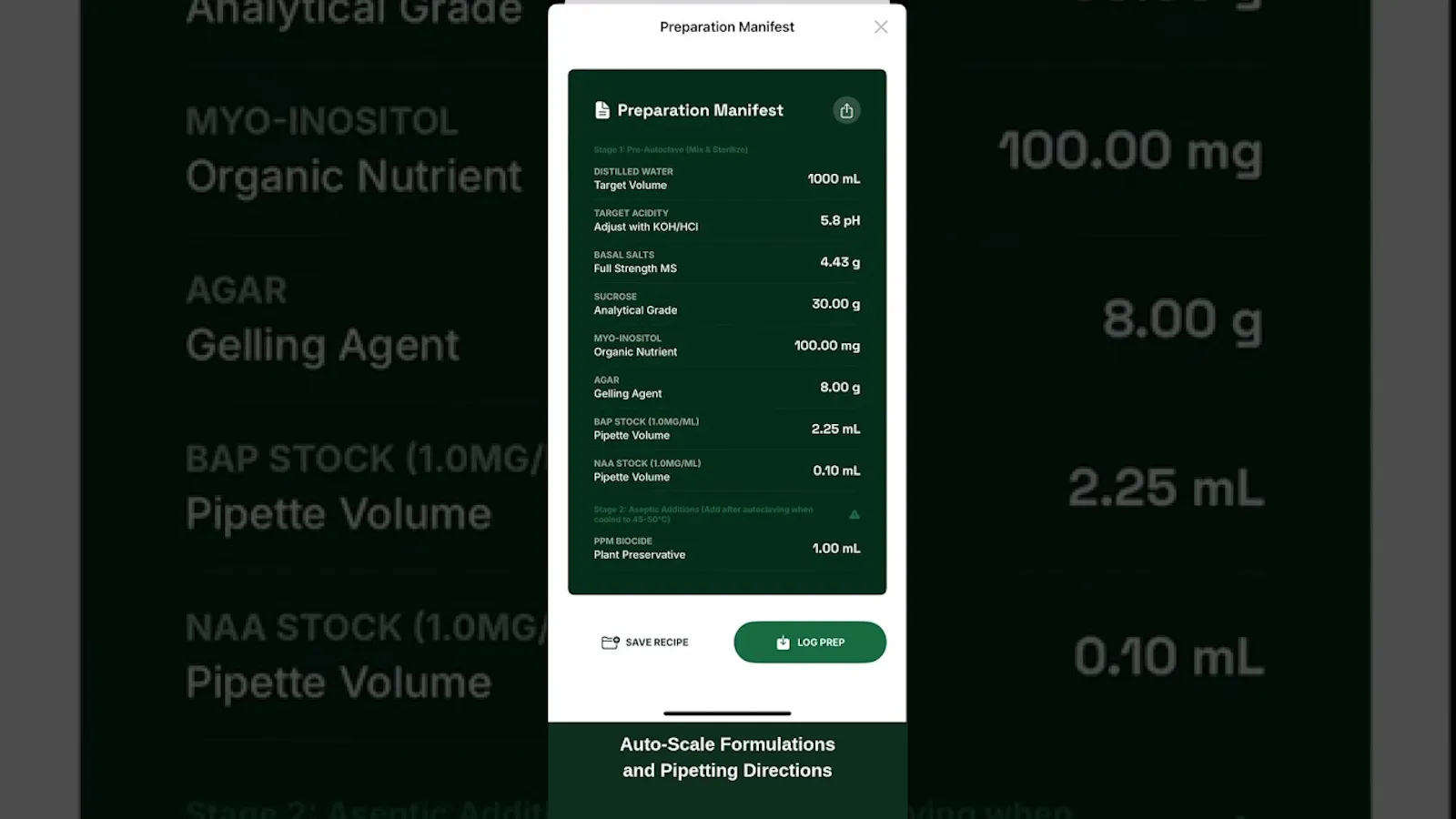 ExplantFlow: Tissue Culture screenshot 1 (video preview)