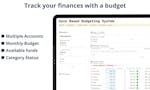 Zero based budgeting system w/Notion image