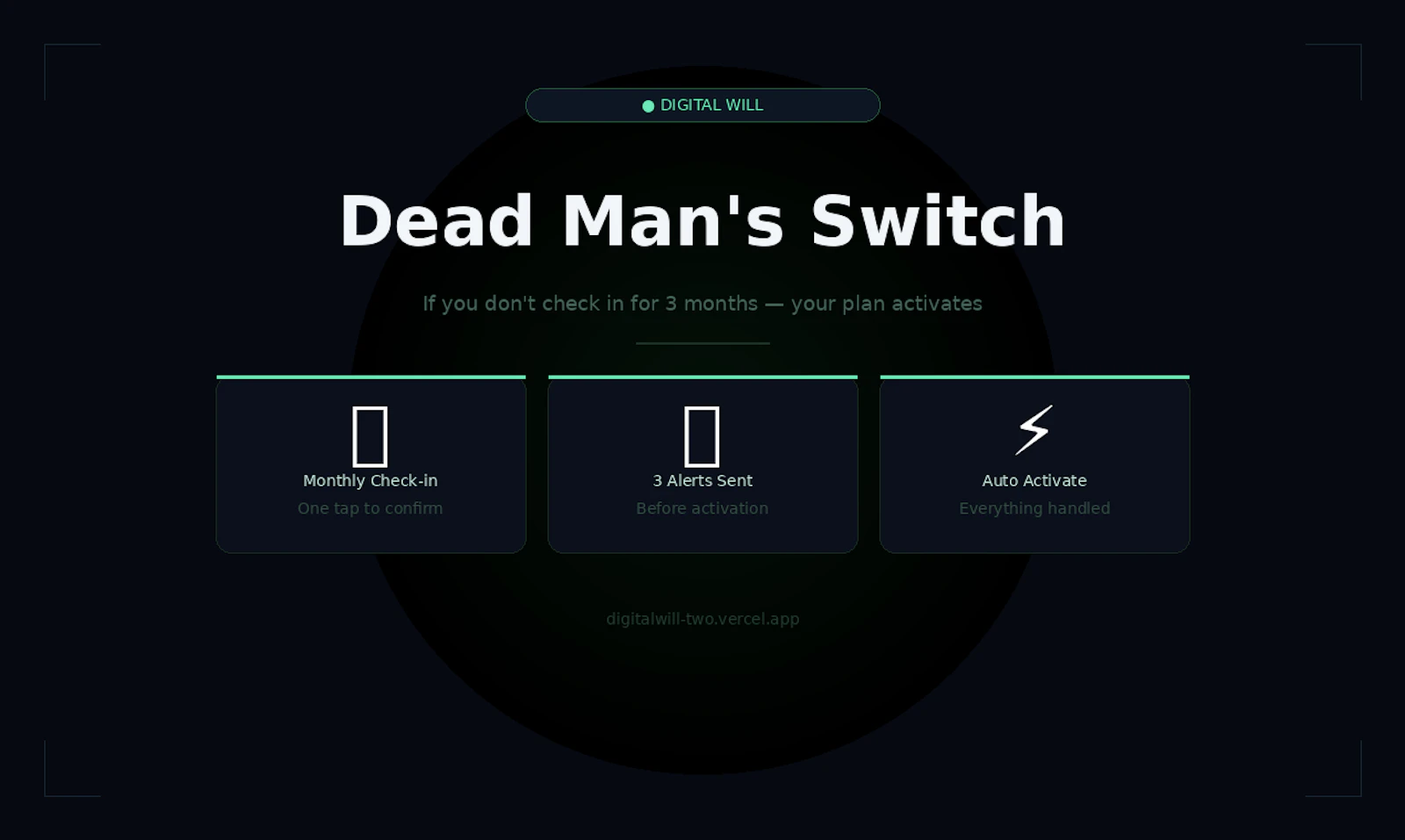 Digital Will screenshot 1