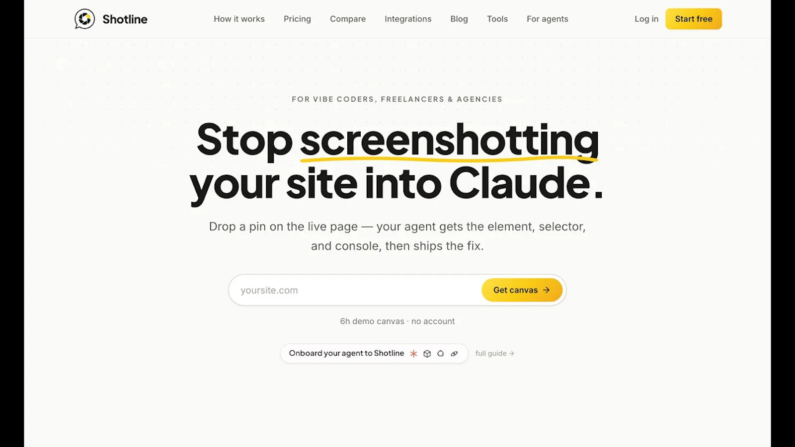 Shotline screenshot 1 (video preview)
