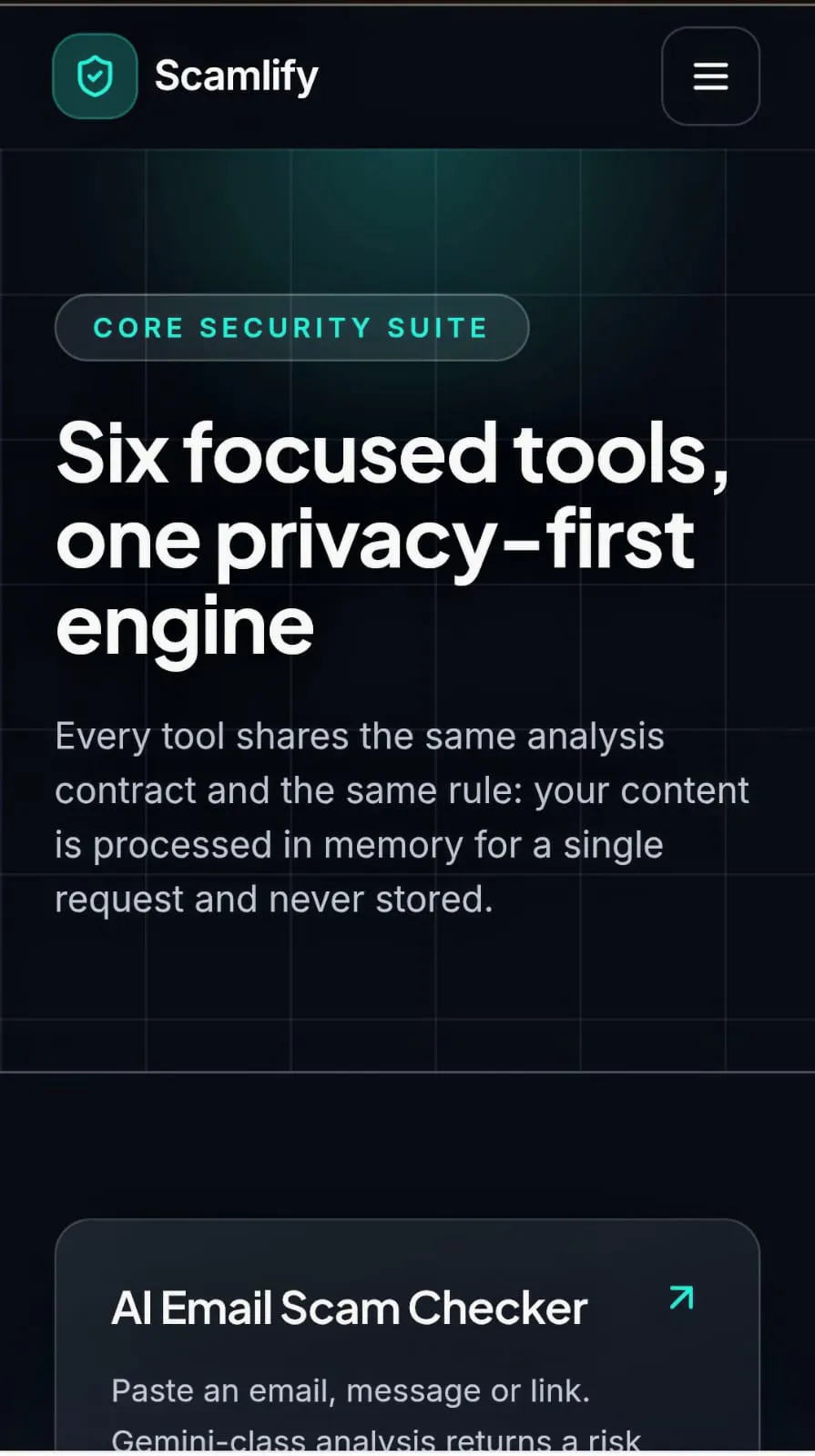 scamlify logo