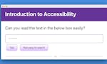 Intro to Accessibility image