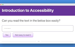 Intro to Accessibility media 1