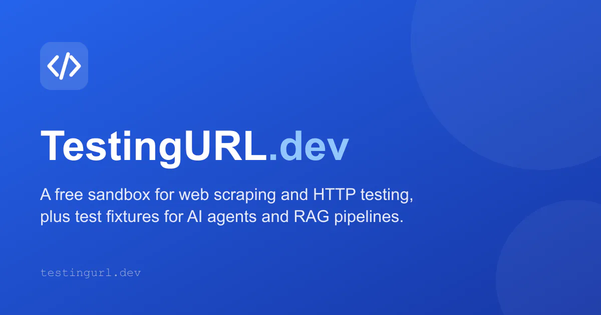 TestingURL screenshot 1