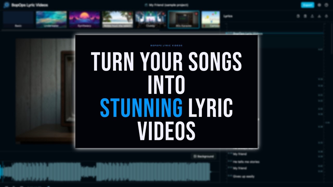 BopOps Lyric Videos gallery image