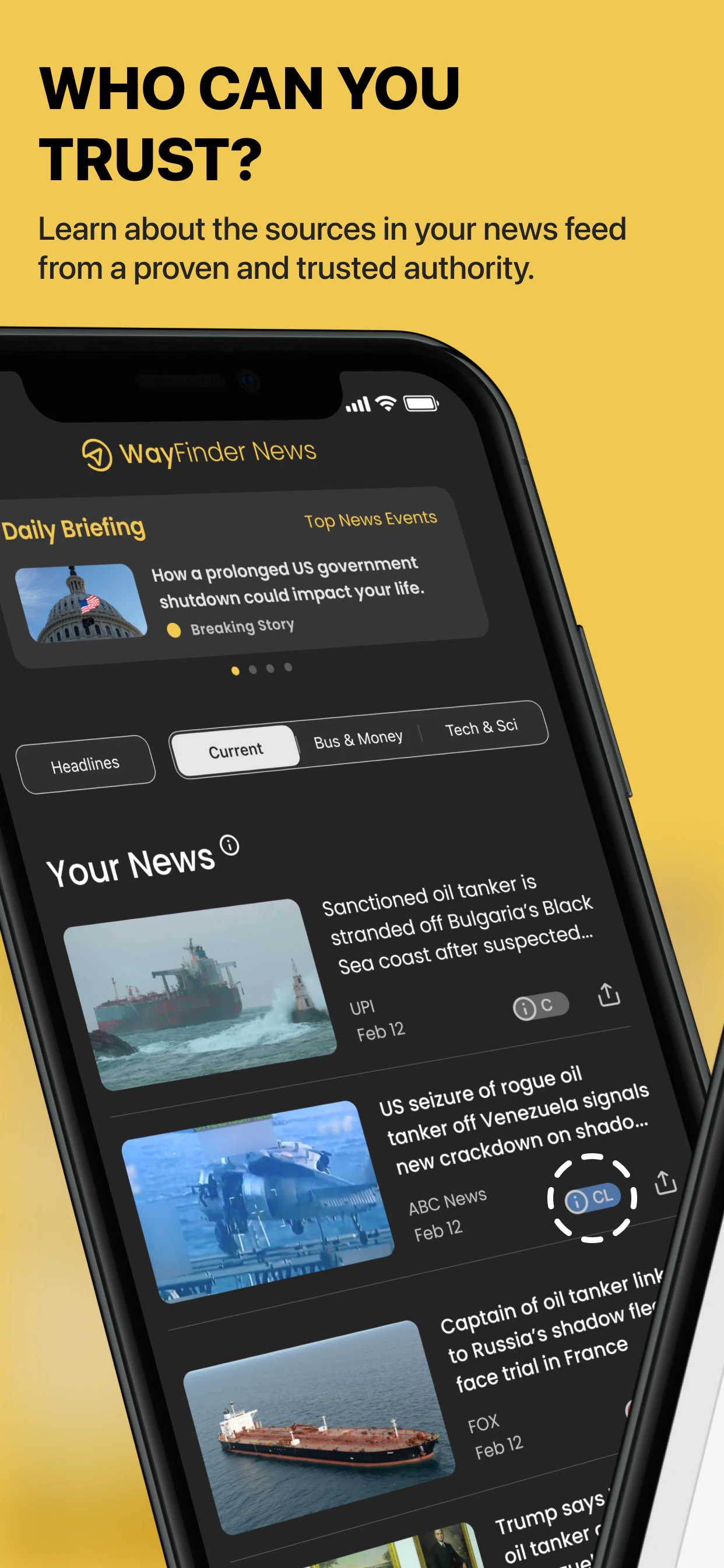 WayFinder News 截图 3