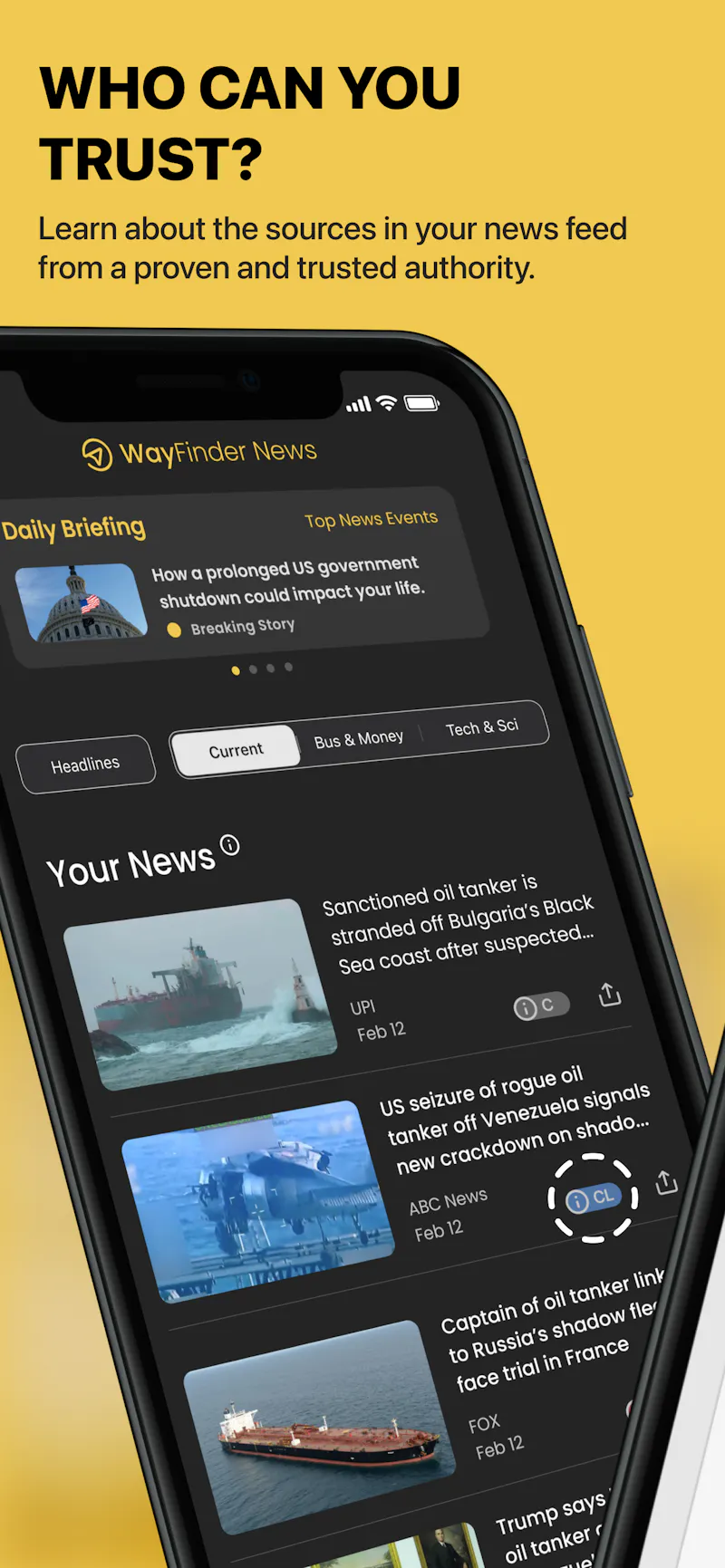 WayFinder News screenshot 4