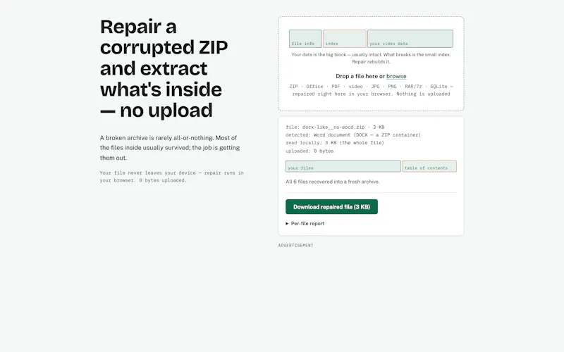 IntactFile screenshot 3