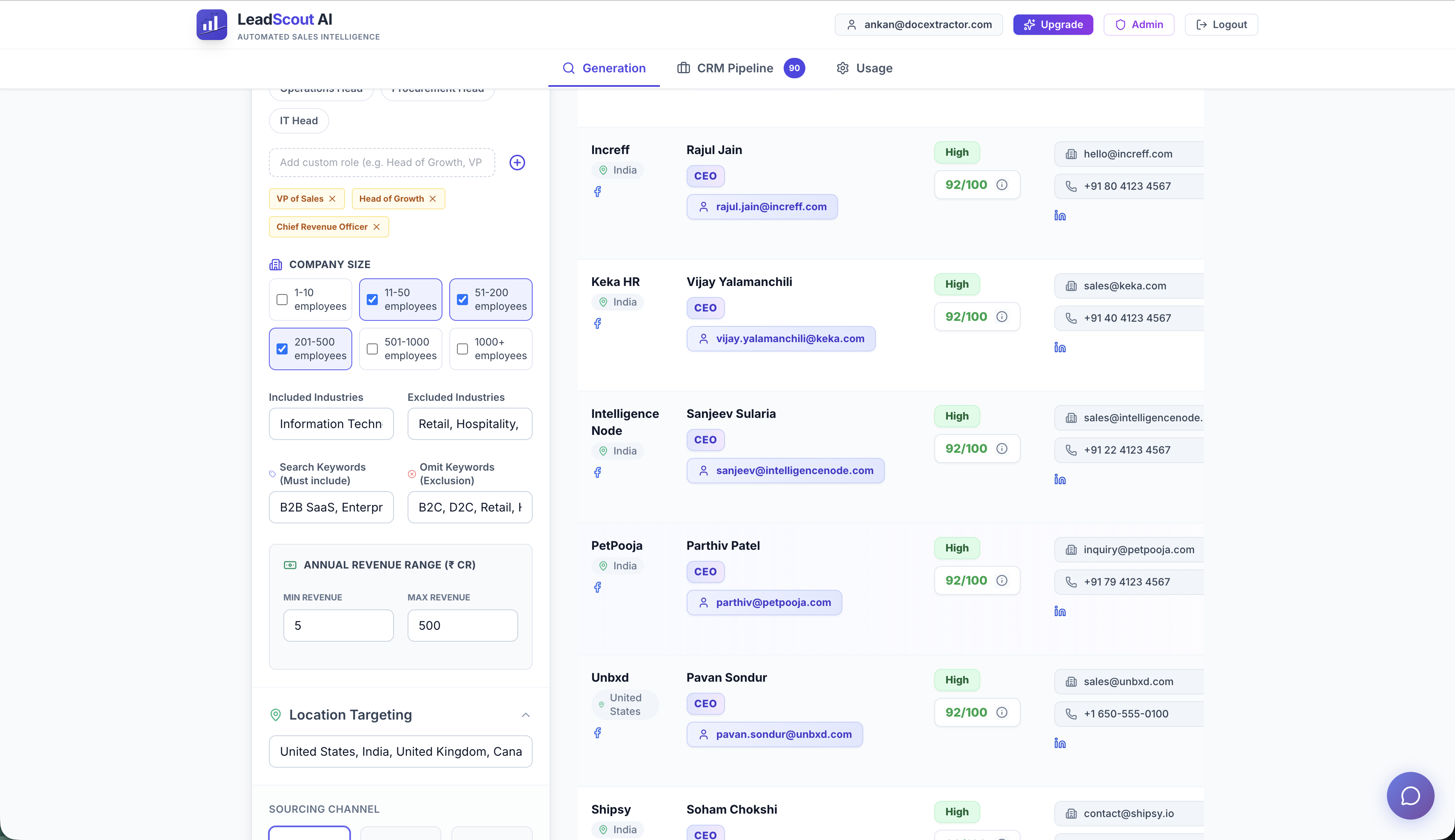 LeadScout AI by Imaginorlabs gallery image