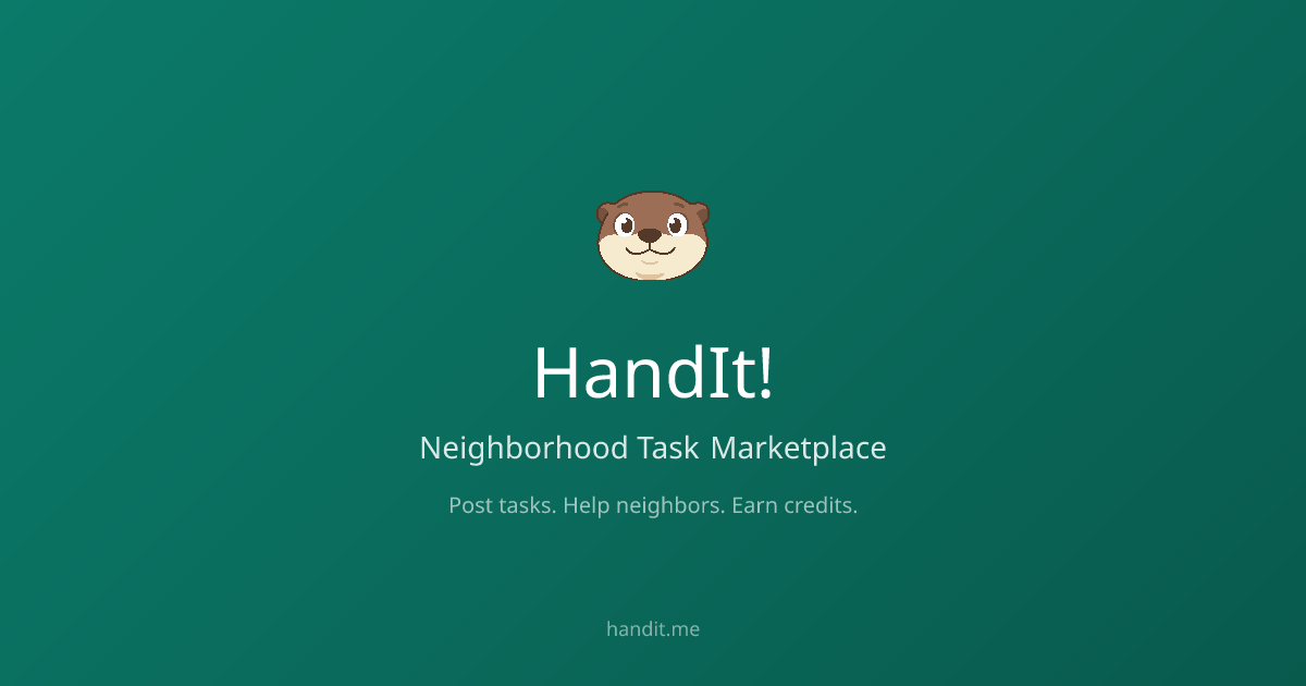 HandIt! - Main product screenshot demonstrating key features and user interface