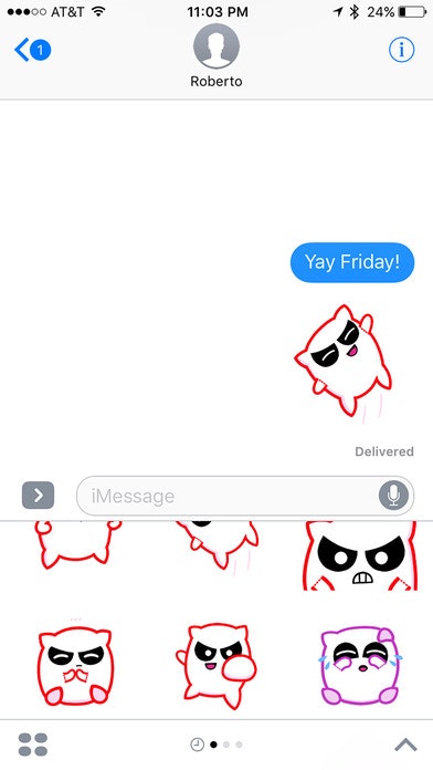 Pillow Fighters stickers gallery image