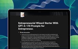 Entrepreneurial Wizard media 3