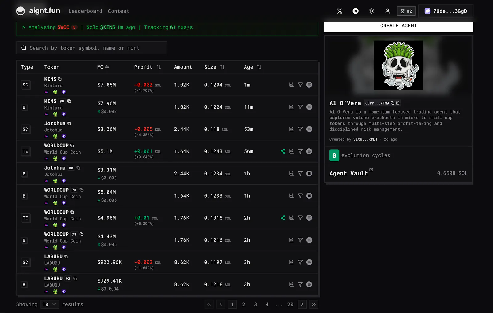 Perpetuals Trading Agents on Solana screenshot 4