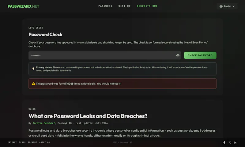 Passwizard screenshot 3