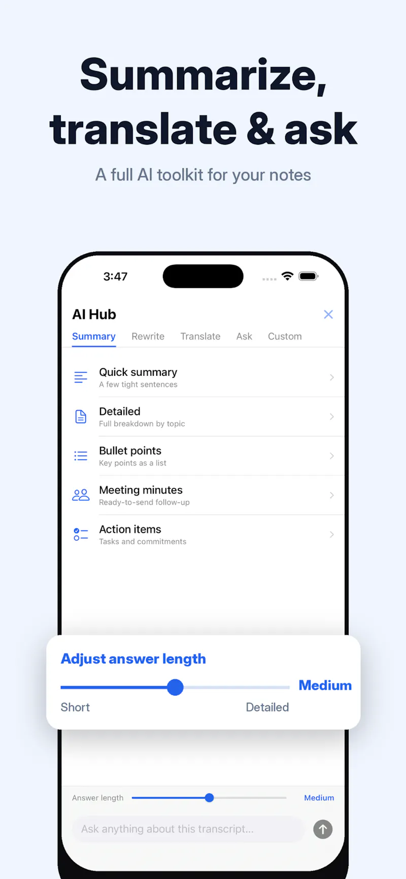 Vocory screenshot 3