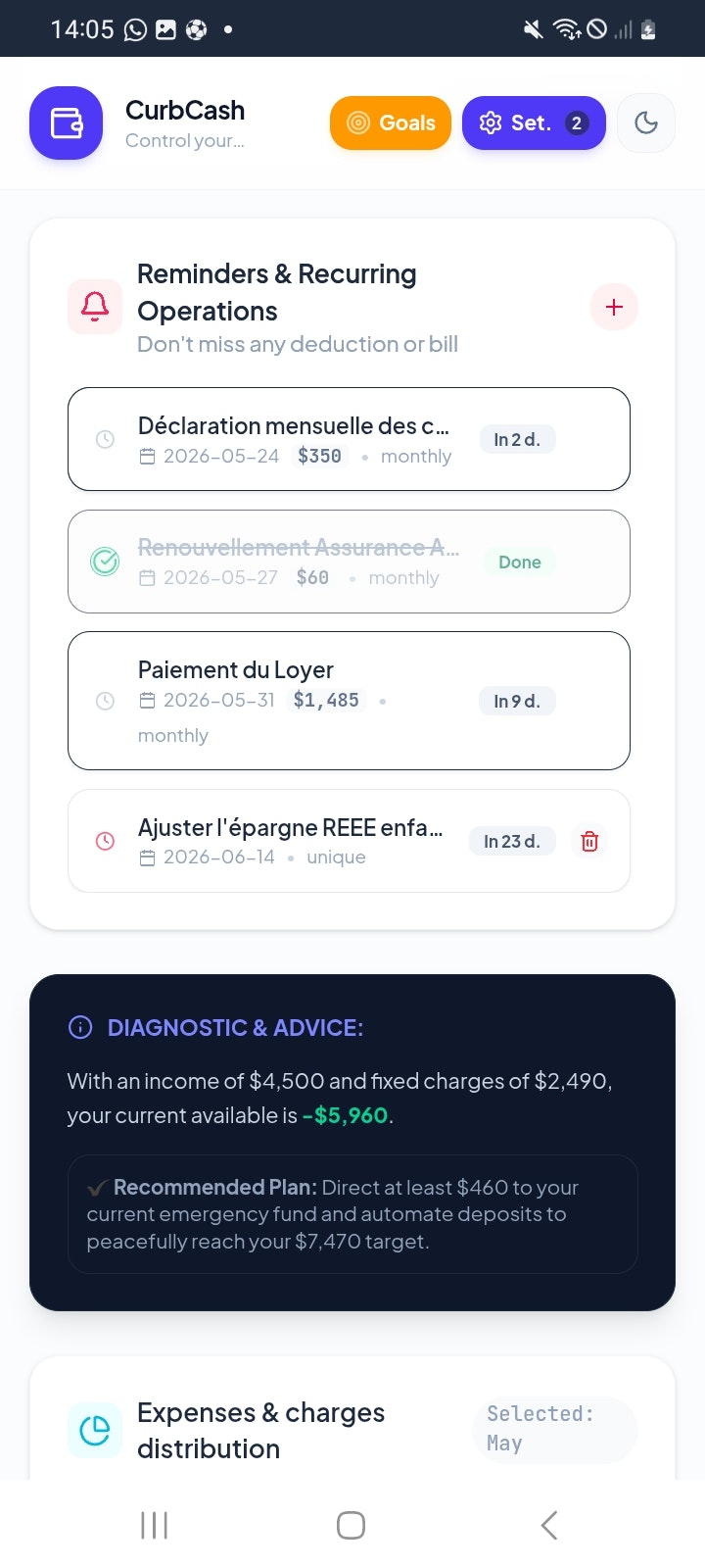 CurbCash — Budget de Famille  gallery image