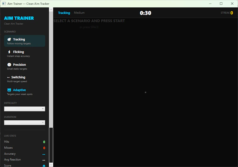 AimTracker screenshot 1