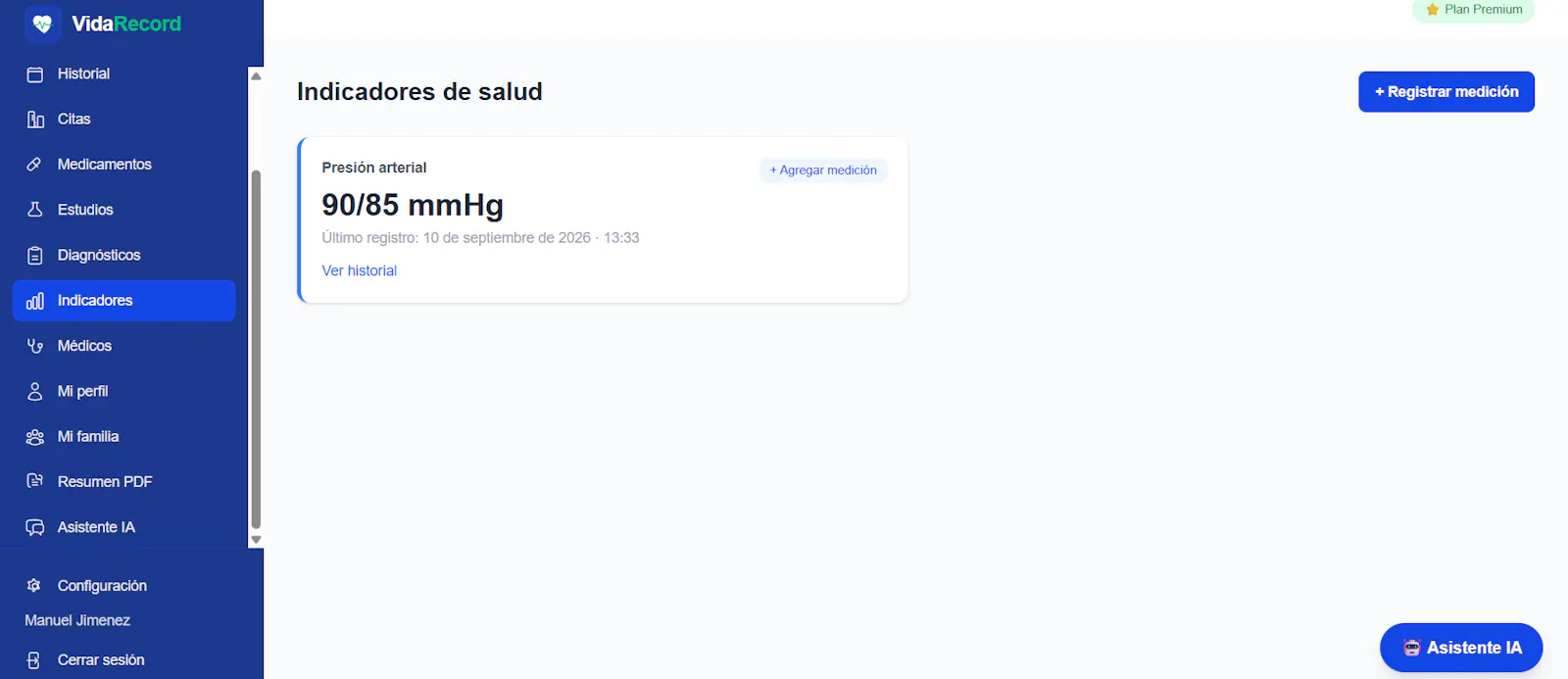 VidaRecord — Tu historial médico screenshot 7