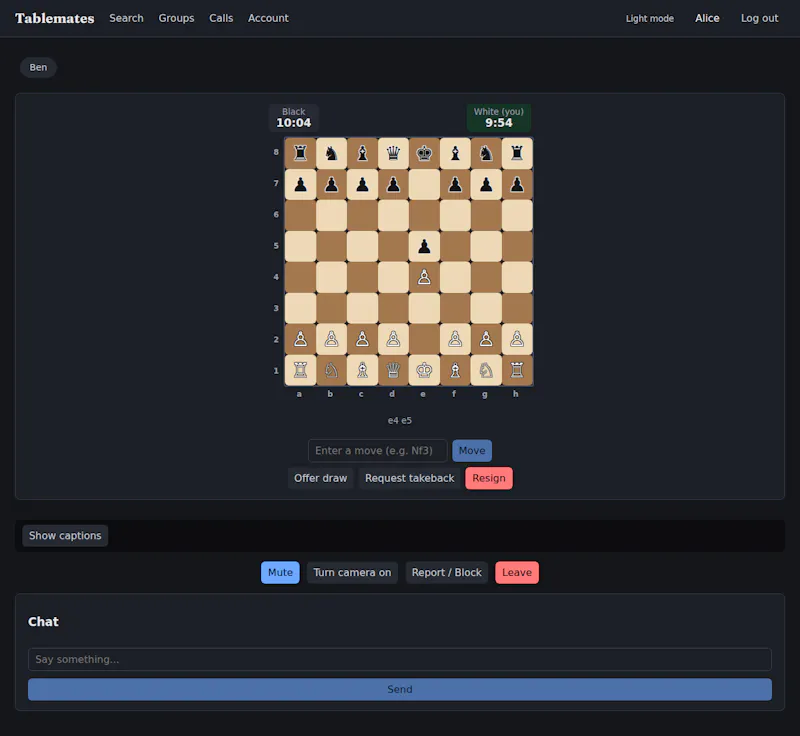 Tablemates screenshot 6