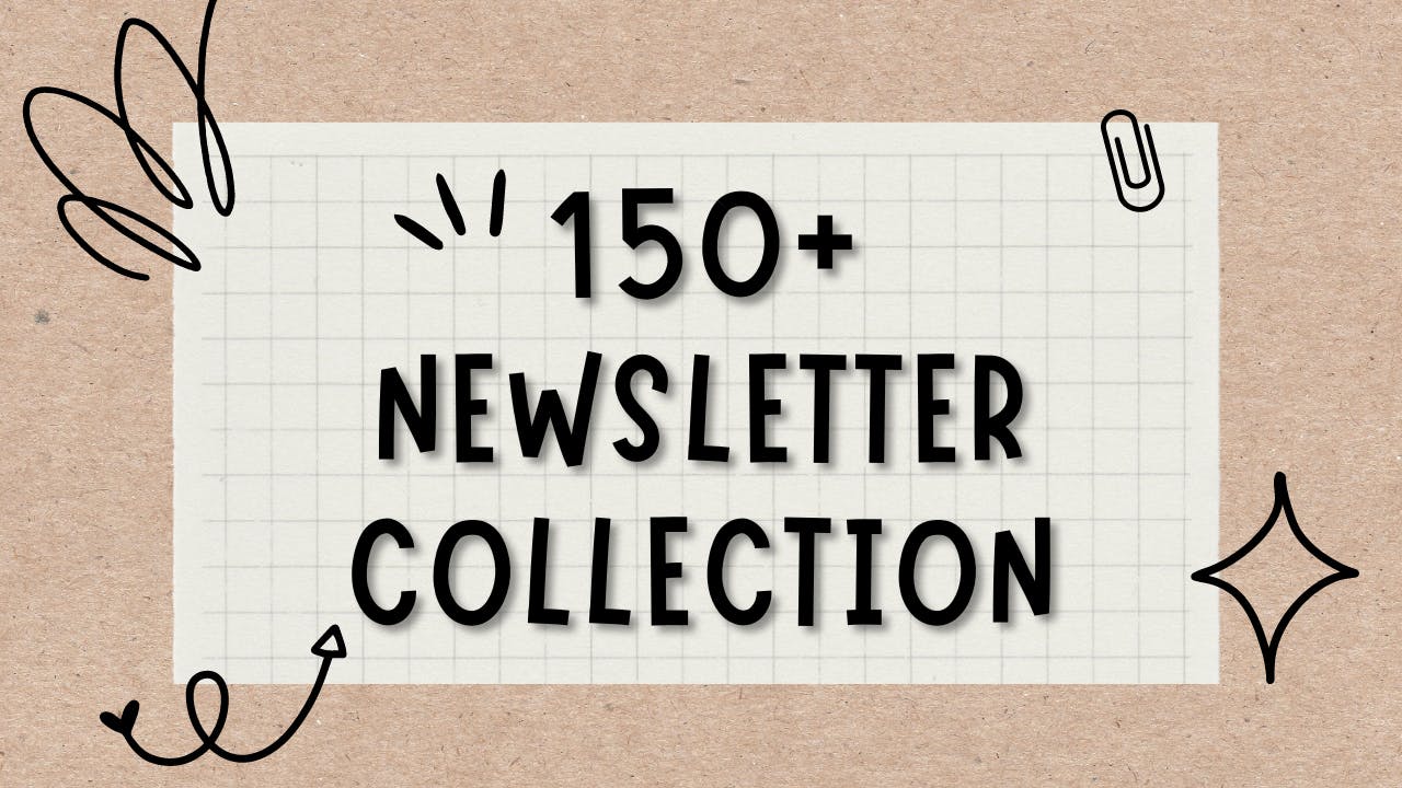 150+ Newsletter Collection media 1