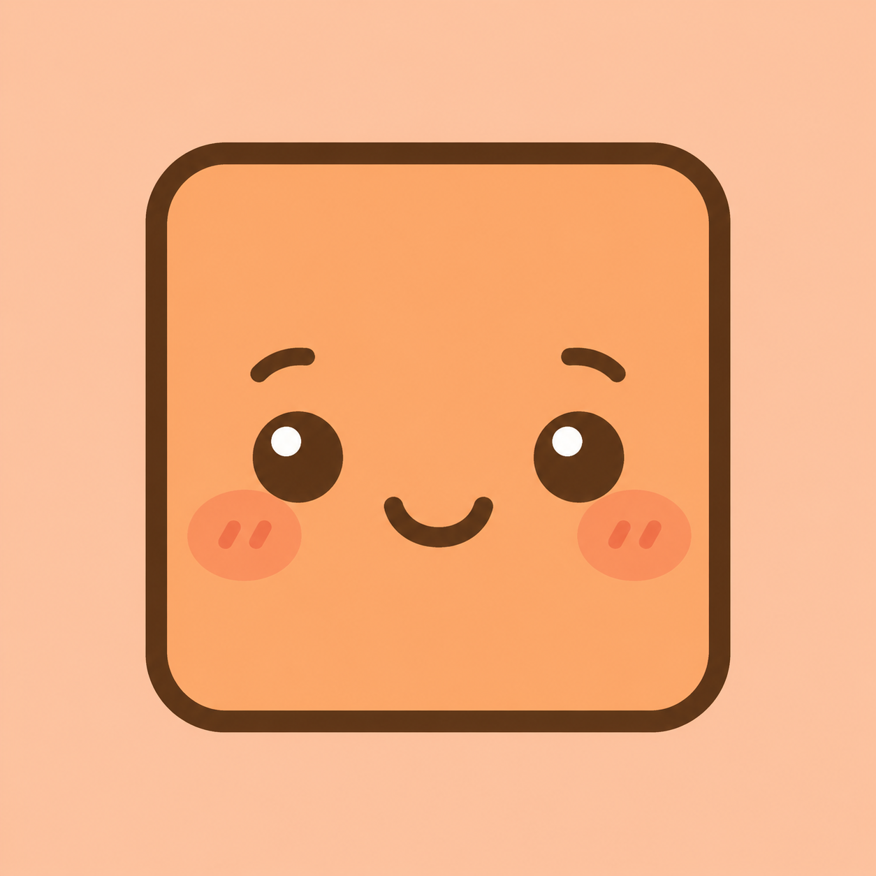 Square Face Icon Generato