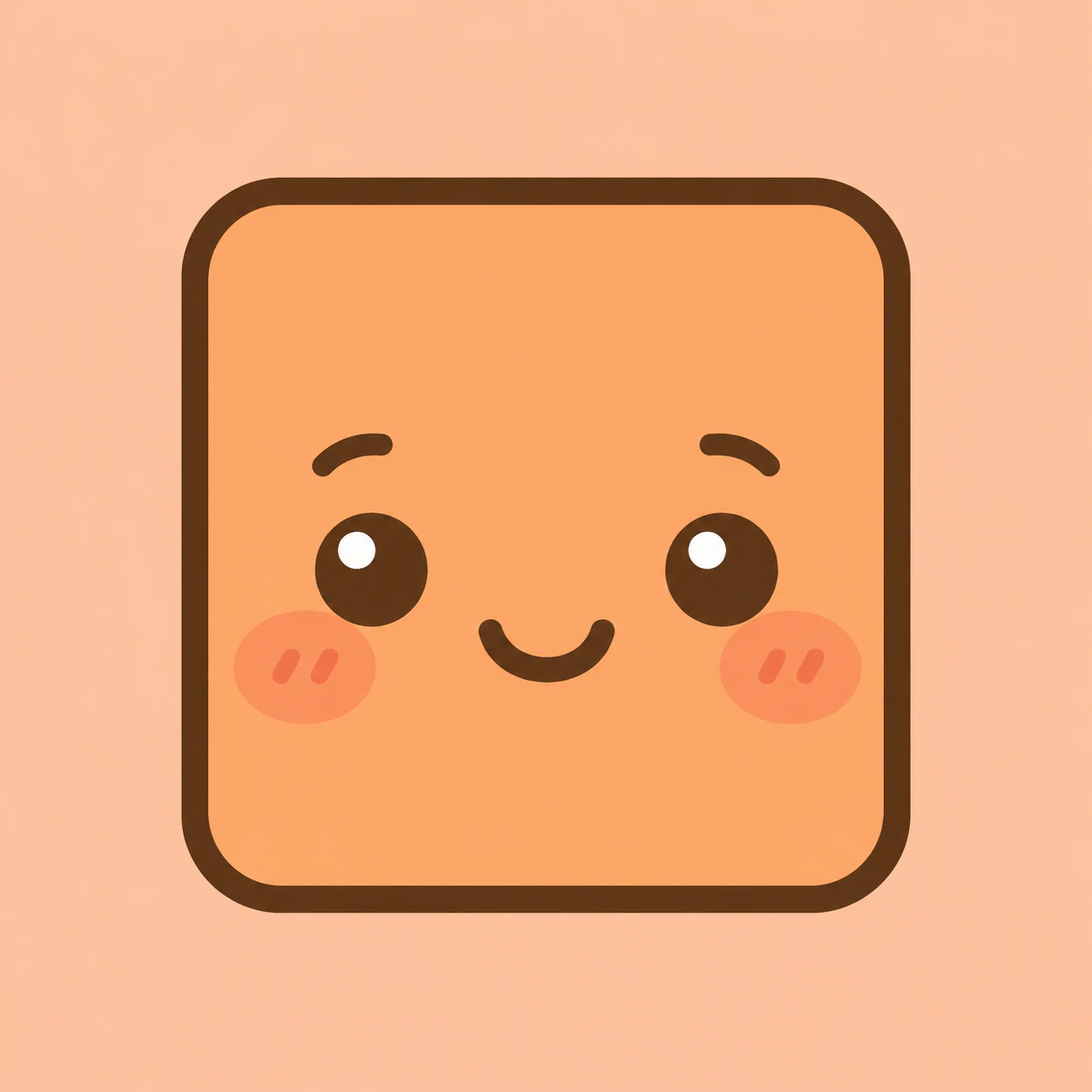 Square Face Icon Generato