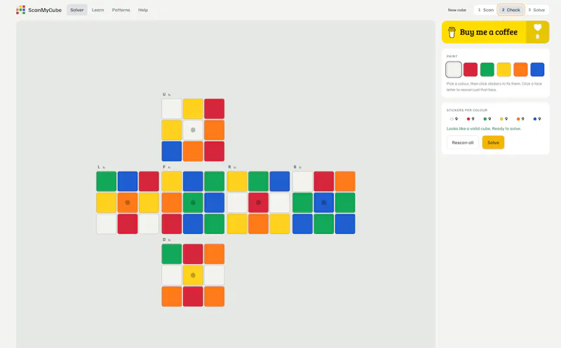 ScanMyCube screenshot 4
