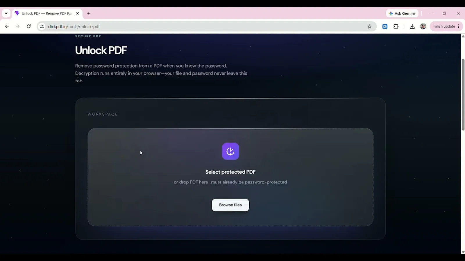 ClickPDF screenshot 1 (video preview)