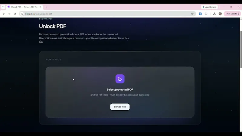 ClickPDF screenshot 1 (video preview)