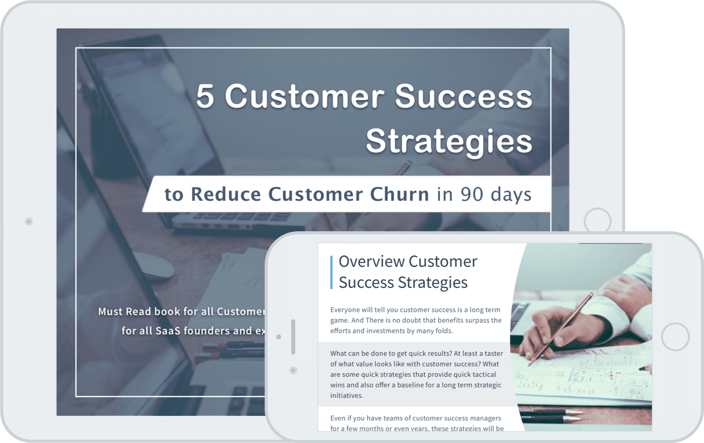 Ebook: 5 Customer Success Strategies to Reduce Customer Churn in 90 days