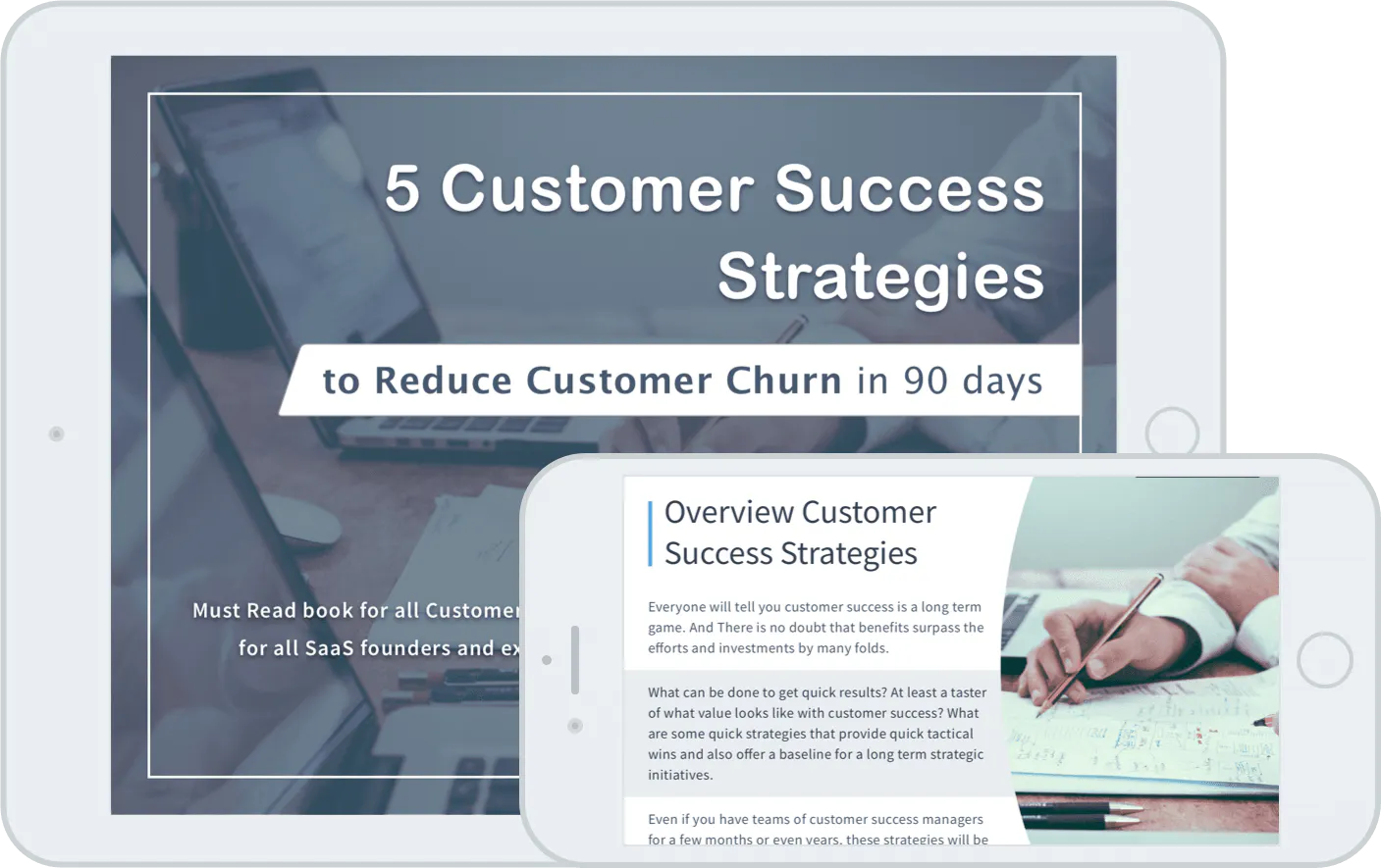 Ebook: 5 Customer Success Strategies to Reduce Customer Churn in 90 days