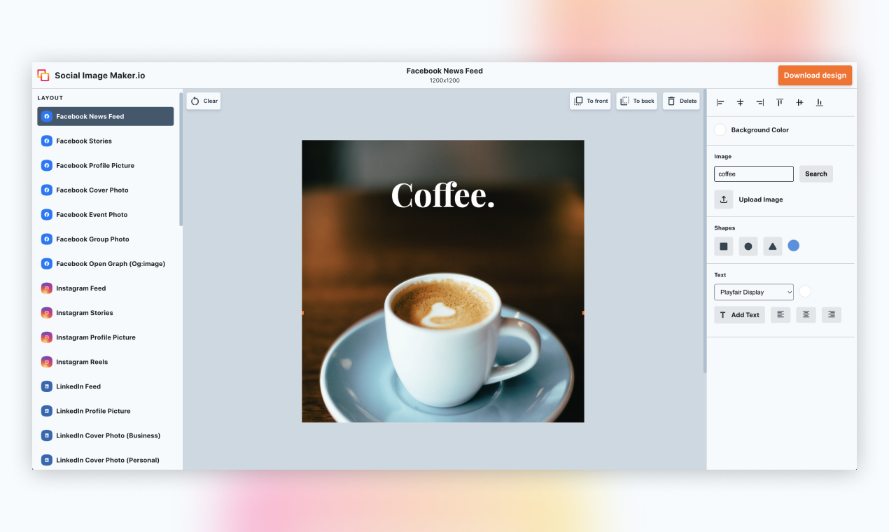 Social Image Maker 1.0 gallery image