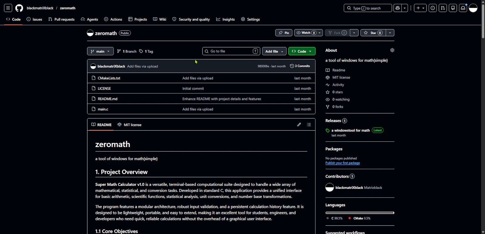  zeromath screenshot 1