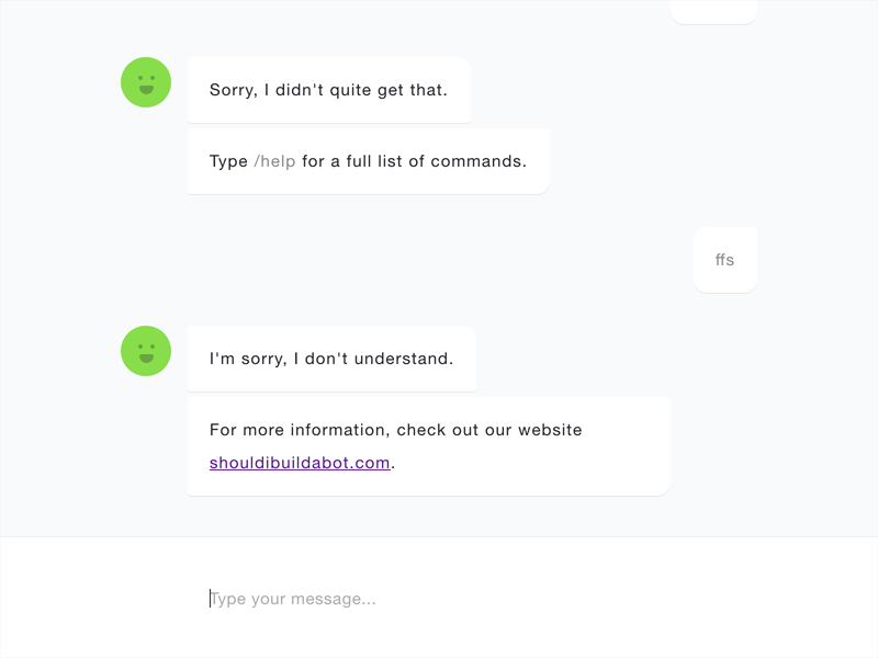 Should I Build a Bot? gallery image