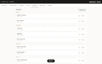 Booking Page gallery image