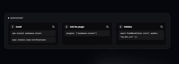 PushWave gallery image