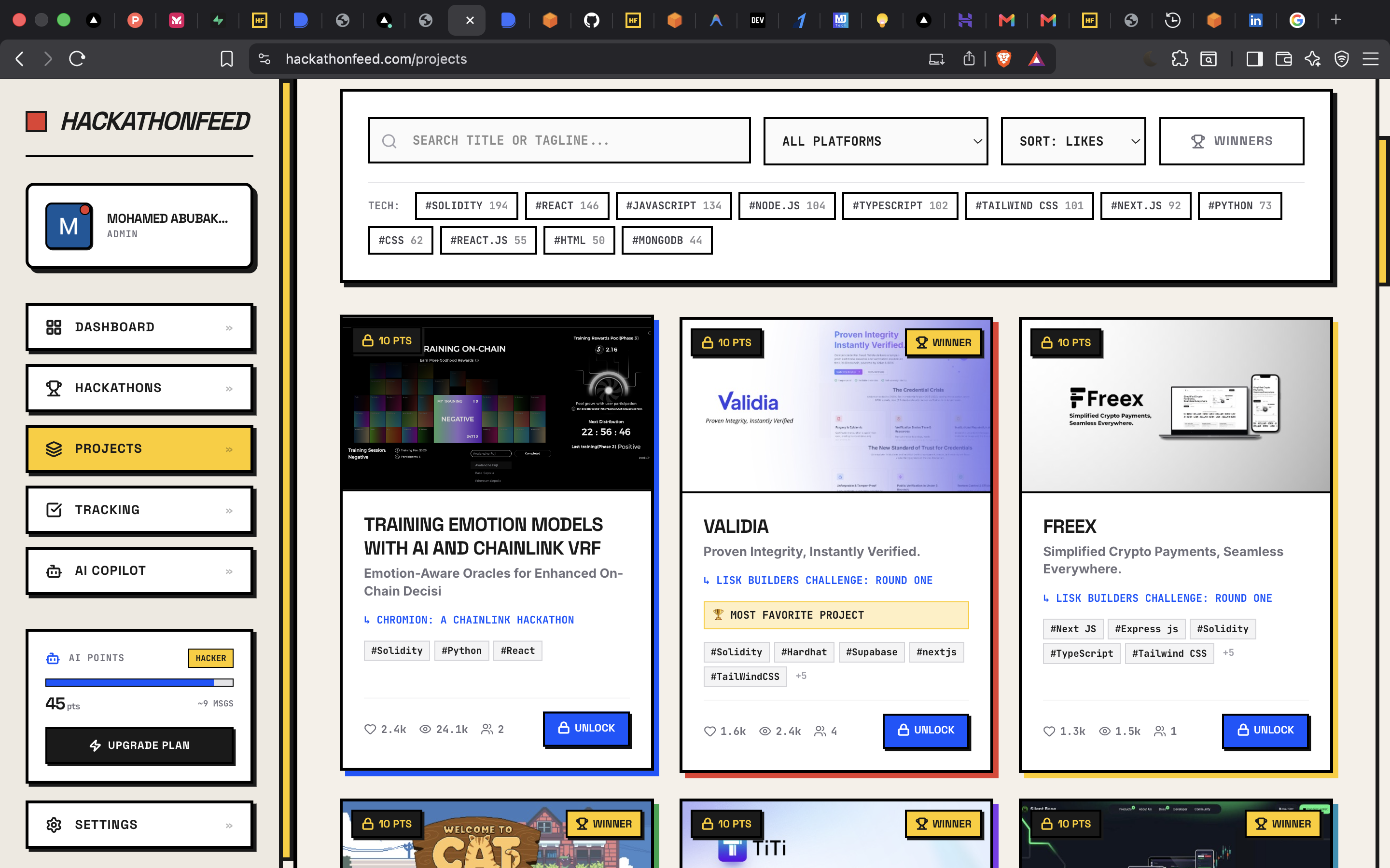 HackathonFeed gallery image