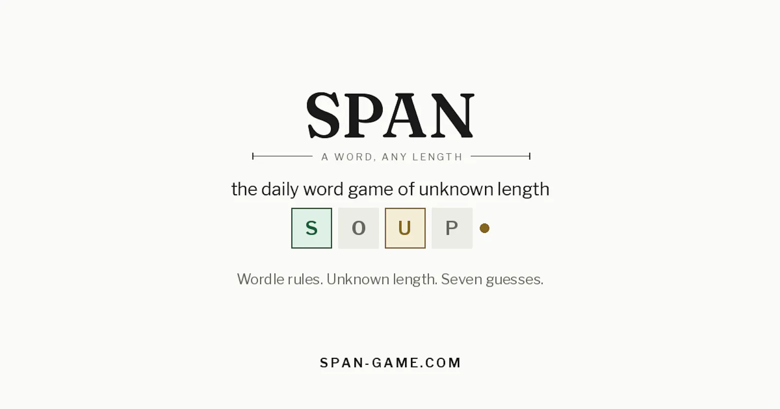 SPAN screenshot 1