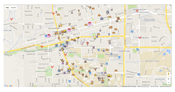 PokemonGo Map gallery image