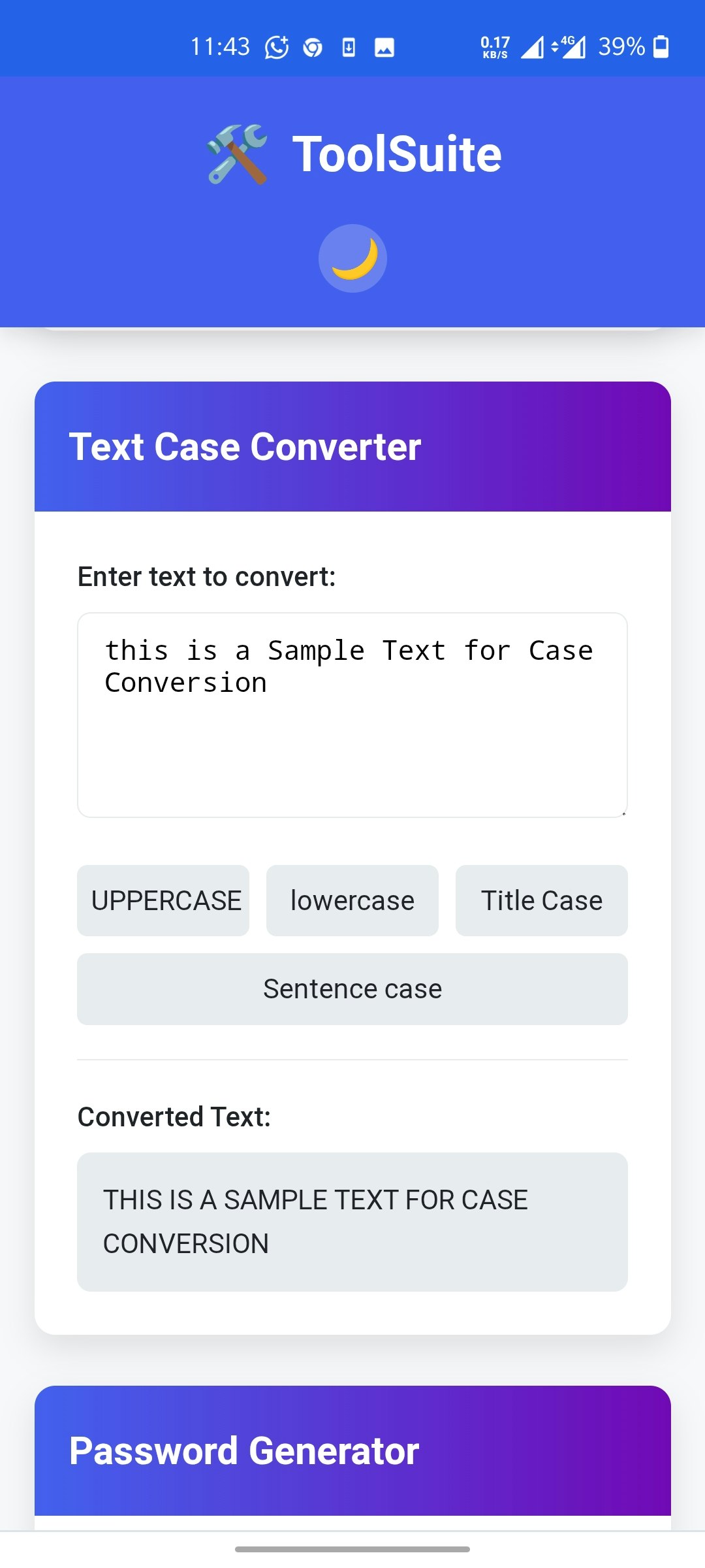 Herramientasuitex - Imagen de herramientas en línea gratuita para PDF, convertidor de texto, fabricante de contraseñas media 4