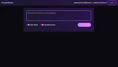 Prompt2Flutter gallery image