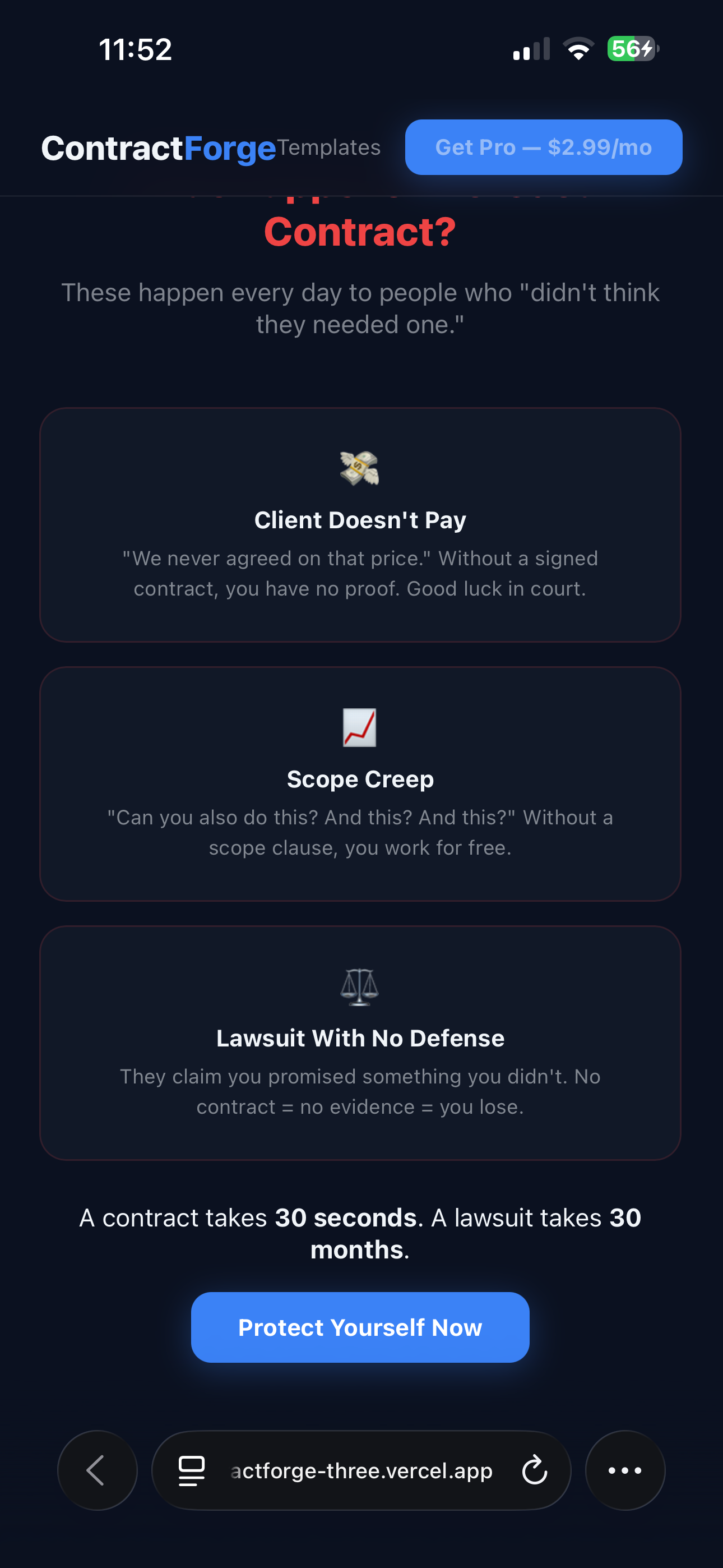 ContractForge — Professional Contracts gallery image