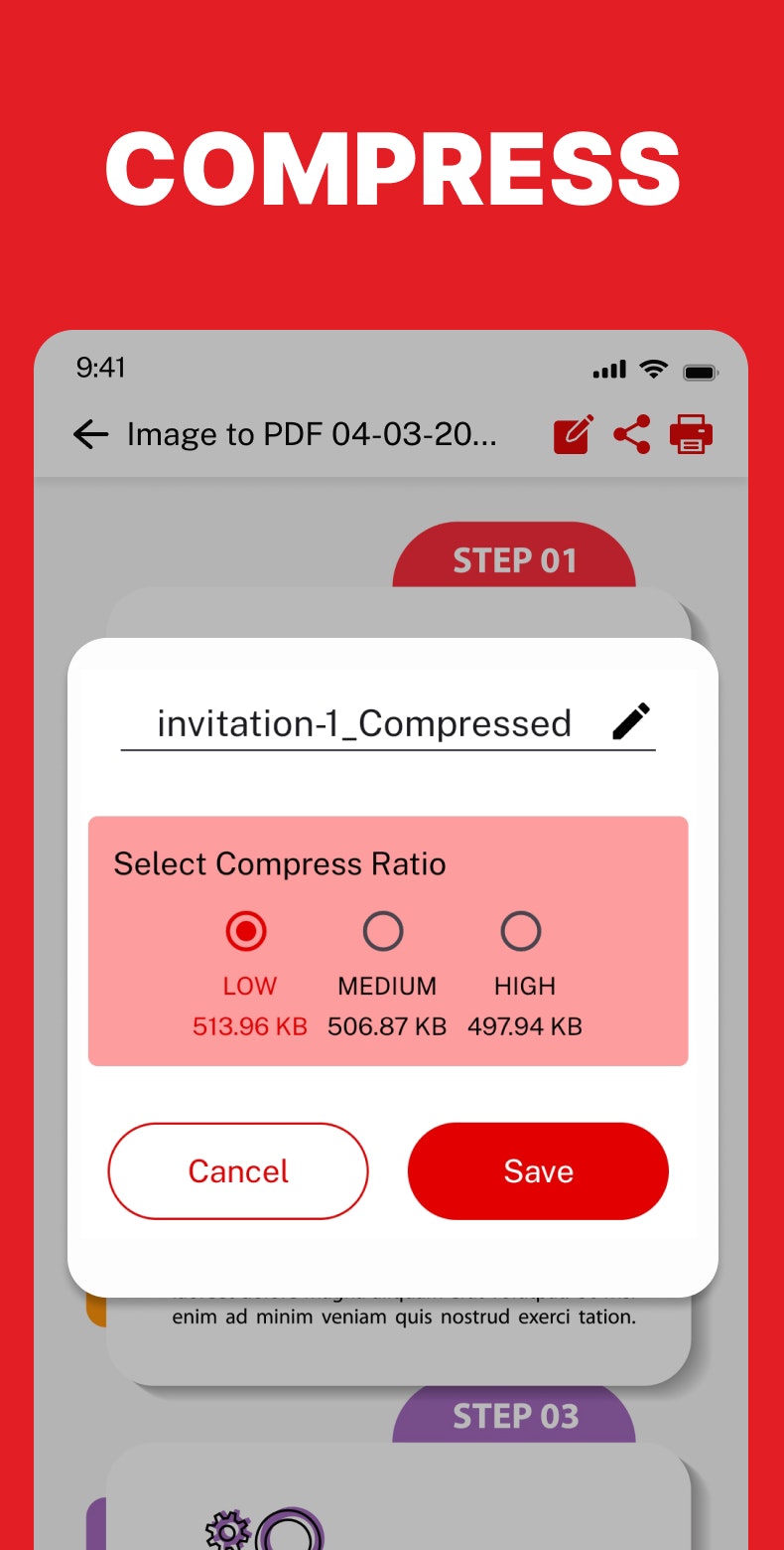 圖像到PDF轉換器 - 單擊將照片轉換為PDF！立即下載！ media 3