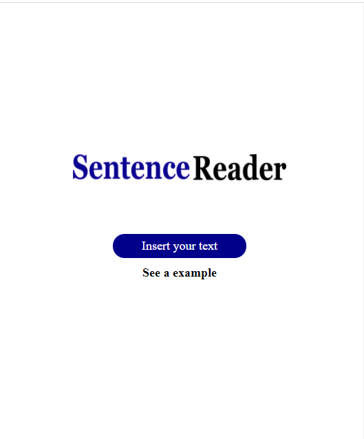 Sentence Reader gallery image