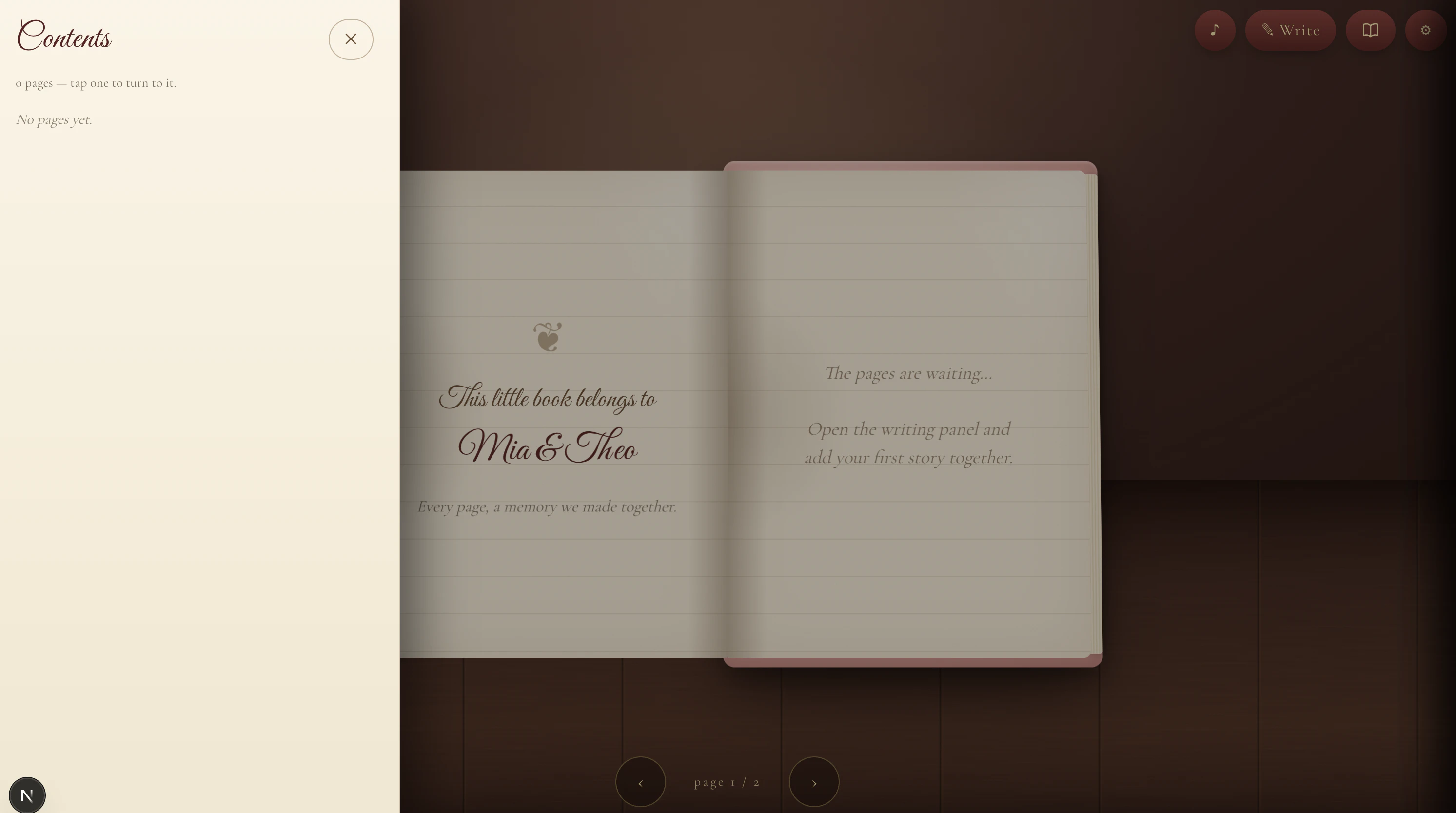 Pages of Love 截图 4