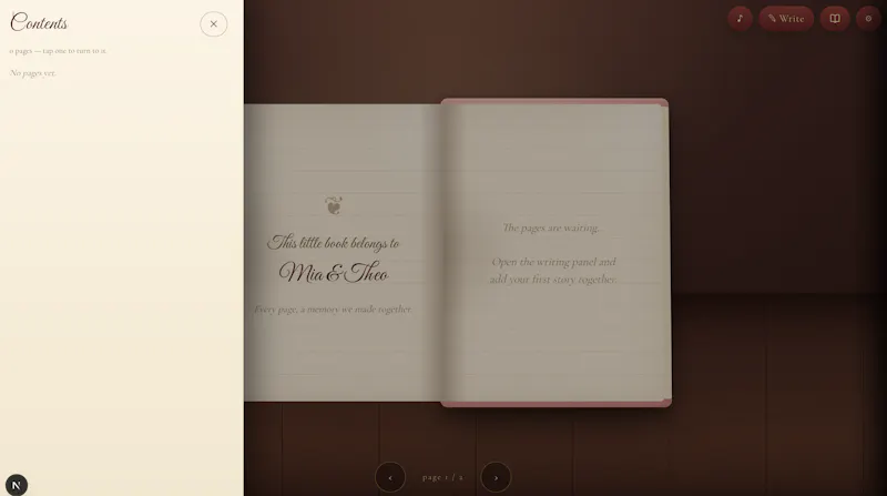 Pages of Love screenshot 4
