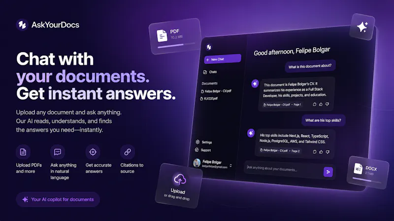 AskYourDocs screenshot 1