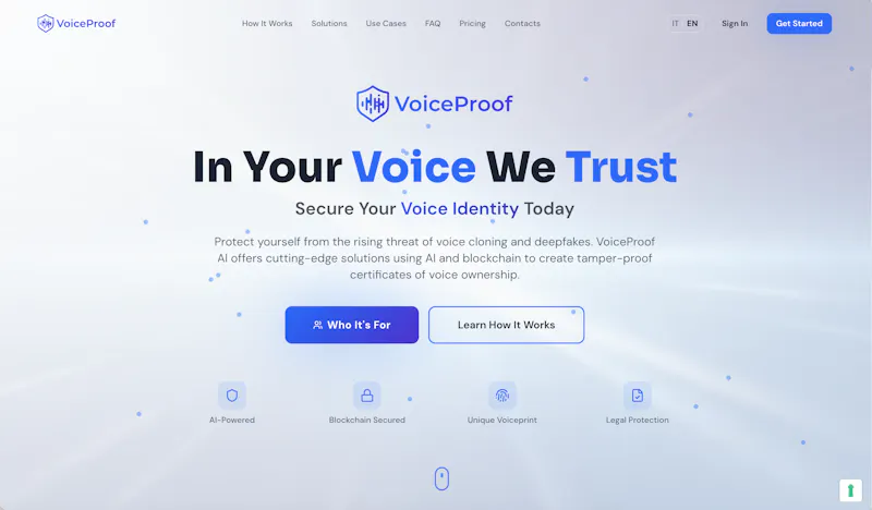 Voiceproof.ai screenshot 8